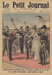 Le roi George V et la reine Mary à Malte