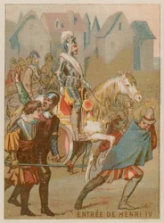 Le roi Henri IV entre à Paris