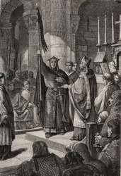 Le roi Louis VII (1120-1180) prend l