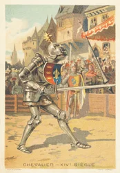 Chevalier au XIVe siècle