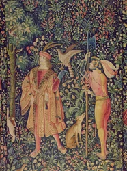 La Vie Seigneuriale - Départ pour la chasse, c.1500