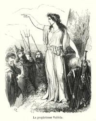 La prophétesse Velleda (gravure)
