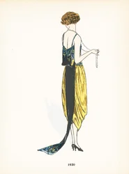 Mode féminine, 1920