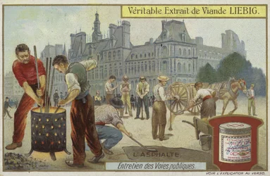 Carte Liebig représentant l