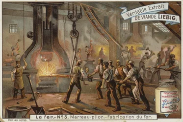 Carte Liebig représentant l