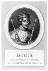 Louis IX (Saint-Louis) (gravure)