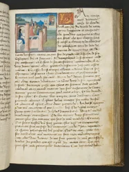 Page de Cent Nouvelles Nouvelles, c.1461-62