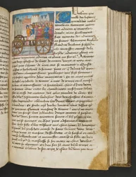 Page de Cent Nouvelles Nouvelles, c.1461-62