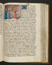 Page de Cent Nouvelles Nouvelles, c.1461-62