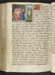 Page de Cent Nouvelles Nouvelles, c.1461-62