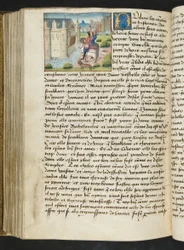 Page de Cent Nouvelles Nouvelles, c.1461-62