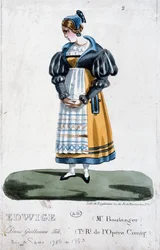 Madame Boulanger dans le rôle d