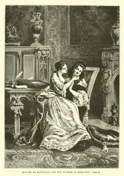 Madame de Maintenon et la Duchesse de Bourgogne