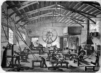 Fabrication de stores en tôle dans les ateliers d