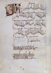Page manuscrite d