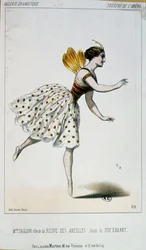 Maria Taglioni (1804-84) en Reine des Abeilles dans Le Juif errant par Jacques Fromental Halévy (1799-1862) vers 1852