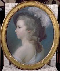 Marie Anne Paulze jeune fille