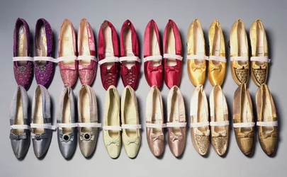 Chaussures de Mary Chamberlain, années 1890