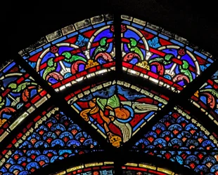 Fenêtre de Marie-Madeleine : un ange