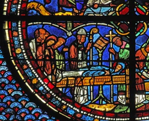 Fenêtre de Marie-Madeleine : la mort de Marie-Madeleine