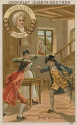 Rose et Colas