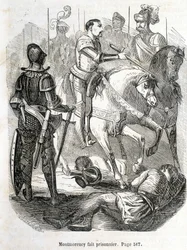 Montmorency fait prisonnier à Pavie (1525) - dans « Histoire de France » par L.-P. Anquetil