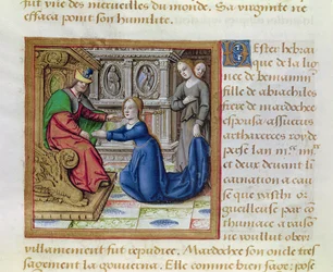 Ms 17 Esther, de la Vie des Femmes Célèbres, vers 1505