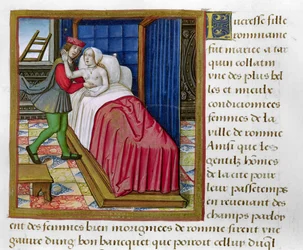 Ms 17 Lucrèce, de la Vie des Femmes Célèbres, vers 1505