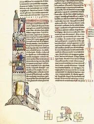Ms 21 f.167v Construction d