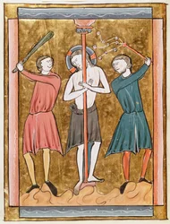 La Flagellation, du Psautier à l