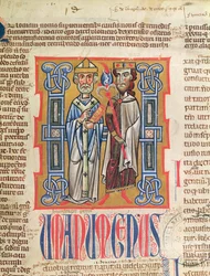 Ms 354 fol.9 Miniature d