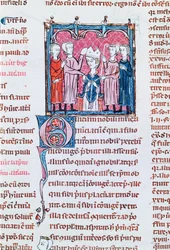 Ms 372 fol. 158v Intronisation d