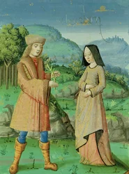 Ms 493 fol.123v Rencontre d