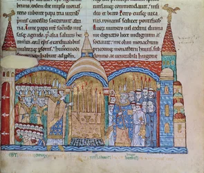 Ms Lat 17716 fol.91 La consécration de l