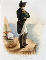 Napoléon à Sainte-Hélène - dans "Plutarque Français"