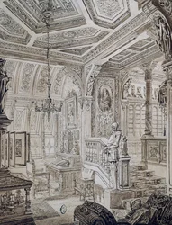 Étude de style néo-Renaissance par C Gosse