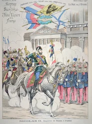 Nicolas II visite Paris en octobre 1896