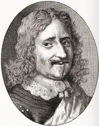 Nicolas V de Neufville de Villeroy, 1er duc de Villeroy, 1598-1685. Noble français et maréchal de France. De Les Heures Libres publié en 1908