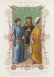 Noble, bourgeoisie et une noble femme