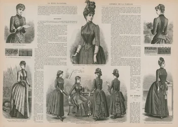 Page de La Mode Illustrée