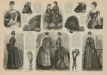 Page de La Mode Illustrée