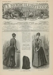Page de La Mode Illustrée