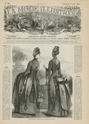 Page de La Mode Illustrée