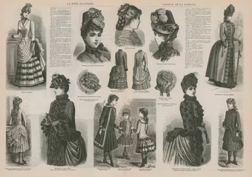 Page de La Mode Illustrée