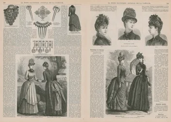 Page de La Mode Illustrée