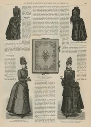 Page de La Mode Illustrée
