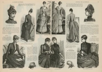 Page de La Mode Illustrée