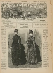 Page de La Mode Illustrée