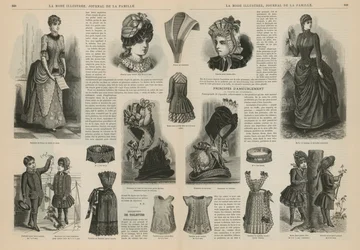 Page de La Mode Illustrée