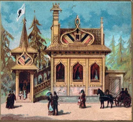 Paris. Exposition universelle de 1889 : résidence russe
